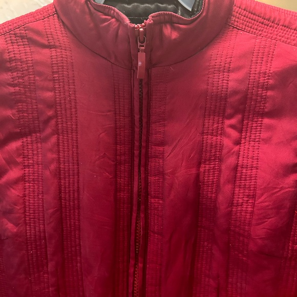 Small Tribal Cranberry Red Jacket - Picture 5 of 5